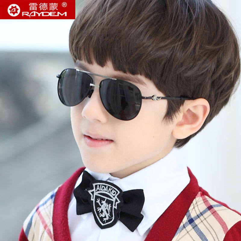 雷德蒙2023新款儿童太阳镜男童偏光小孩眼镜防紫外线女童宝宝个性