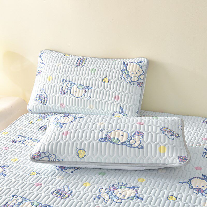 2025新款儿童乳胶枕套库洛米卡通枕头套48x74cm枕皮一对