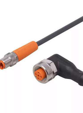 议价 易福门IFM evc253 m8m-m12f 3p 2米 镀金