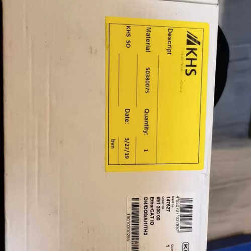KHS吹瓶机Ethercat I/O DI4/DO8/AI 模块 IP65 50380075 69120000