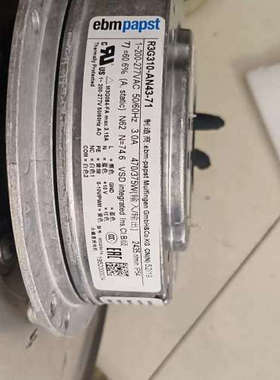 议价ebmpapst风机R3G310-AN43-71设