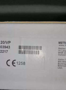 52003943梅特勒托利多电极2300i-PH/120/VP