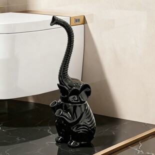 创意大象马桶刷家用浴室卫生间死角清洁刷设计感家居装饰摆件高档