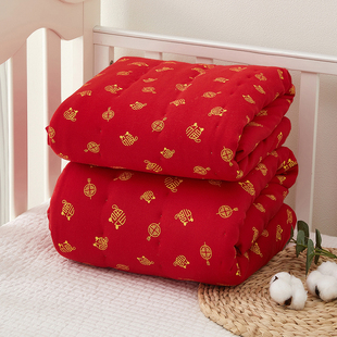 初生宝宝纯棉花产房抱被婴儿手工加厚包被新生被子春秋冬盖被褥子