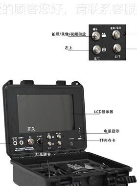 高压管疏通清机水老鼠管道内OUL窥镜洗检测啊管道道内部情况超清