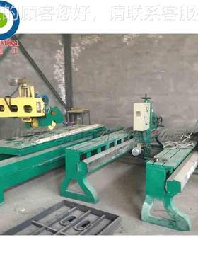 异形线条石材磨边机台 自动橱柜面面磨浴圆弧机 卫do-2965台花边