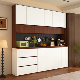 福庆ENF餐边柜靠墙一体储物柜家用客厅茶水柜酒柜置物收纳柜定制