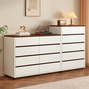 实木斗柜现代简约家用五斗柜抽屉柜卧室靠墙床尾置物柜收纳柜定制