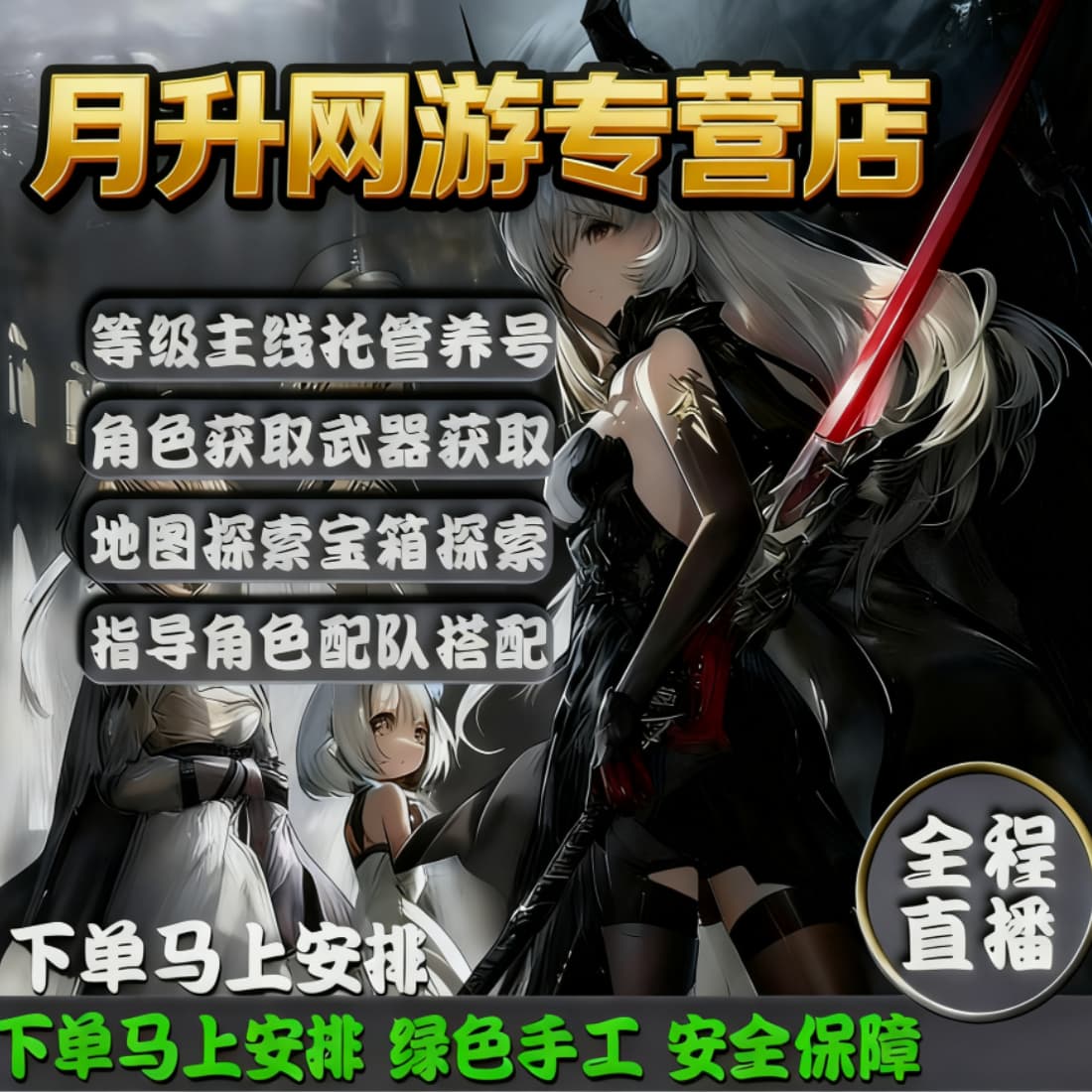 二重螺旋代练代肝代打主线等级地图探索副本人物武器碎片材料