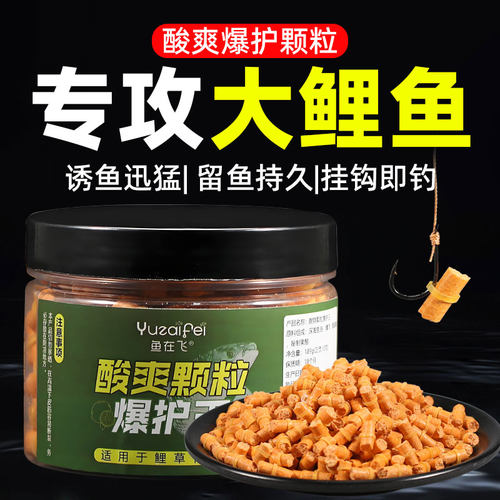 皮筋颗粒黑坑打窝鱼饵