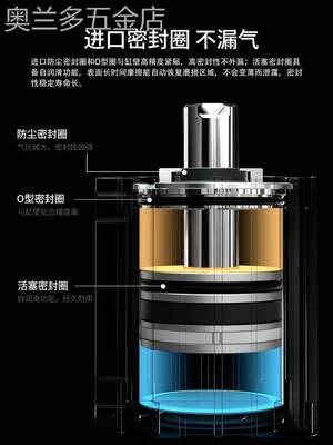 薄型气缸小型气动SDA12x16x25x30x35x40X45x50x70x75x80X100-S-B