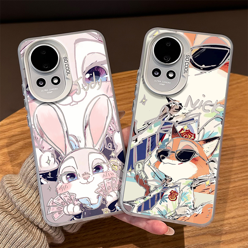 钞票尼克朱迪手机壳适用华为系列