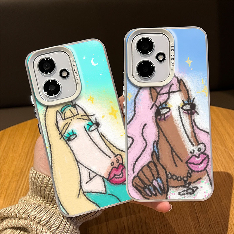 美艳小马手机壳适用荣耀500pro马年winrt本命年400新年300抽象200搞怪100pro趣味90gt搞笑80/华为70/60新款50,3C数码配件,手机保护套/壳,淘宝优惠券,粉丝福利购,淘宝优惠卷