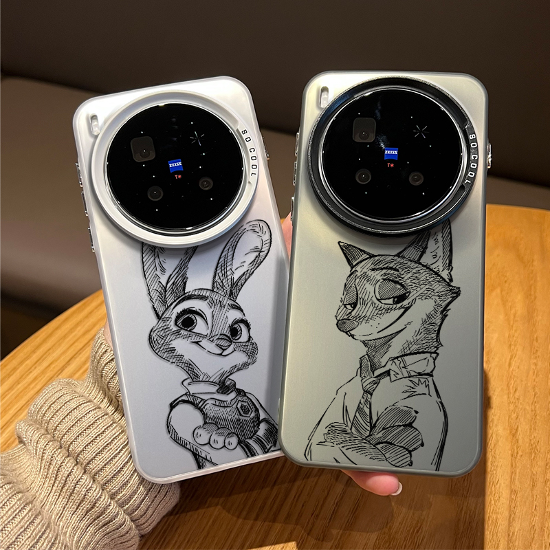 情侣疯狂动物城手机壳适用vivo