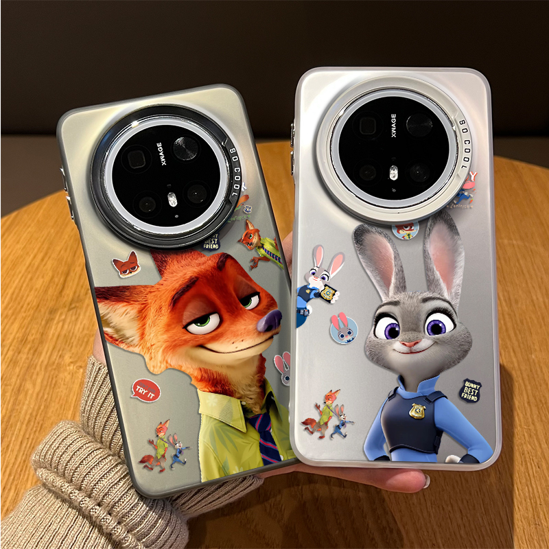 拼贴尼克朱迪手机壳适用华为系列