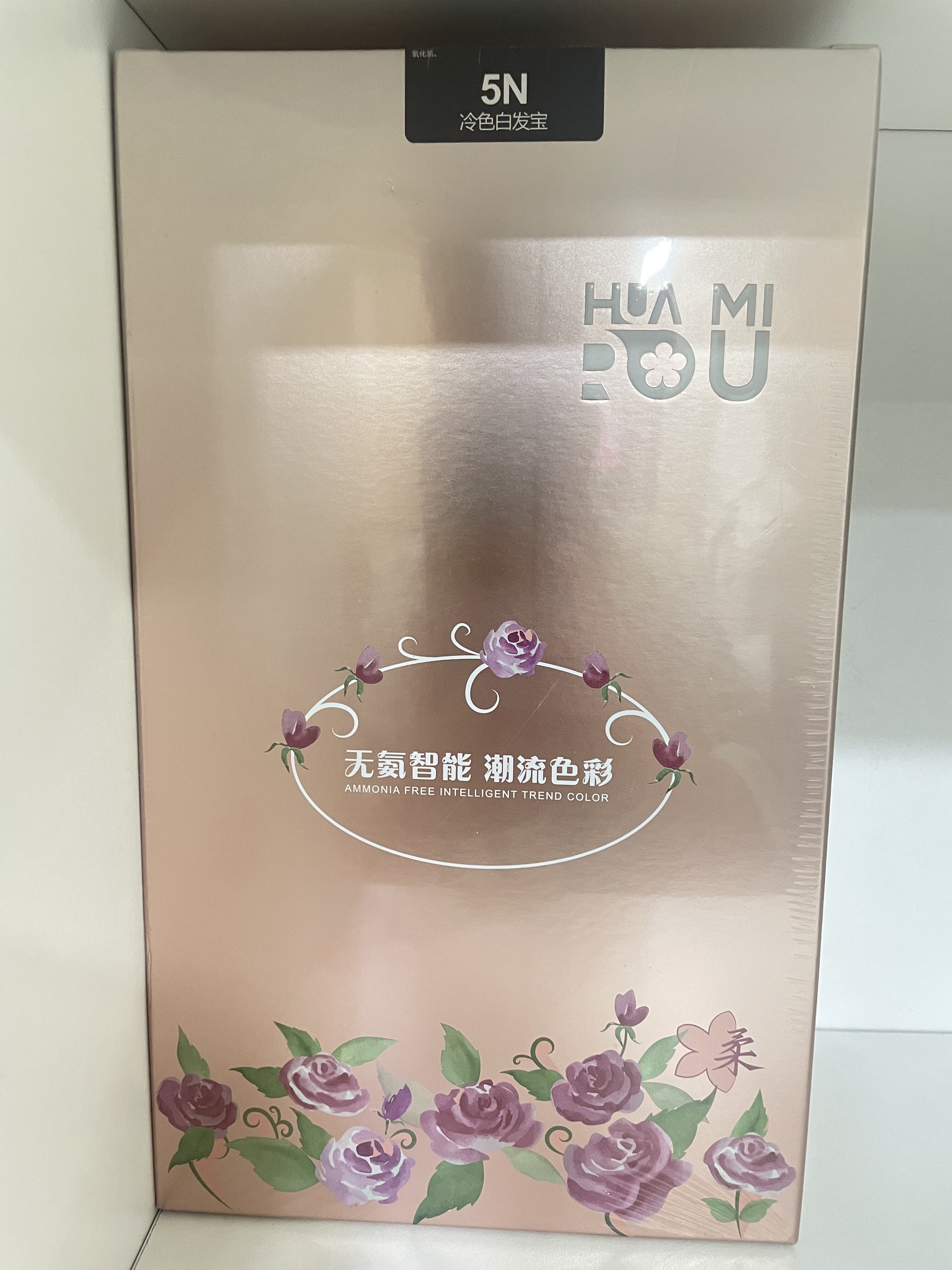 梦佩丝染发膏新卓品花蜜柔无氨染微潮理发店白发宝单支同料大双支