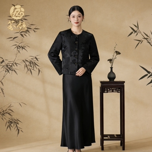 简序-秋冬桑蚕丝丝毛白鹅绒小香时尚百搭长袖外套上衣WT478-WT481