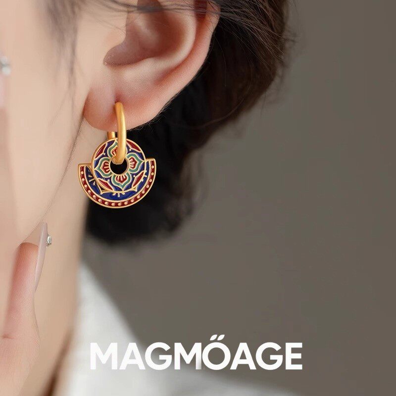 法国设计师MAGMOAGE轻奢耳钉
