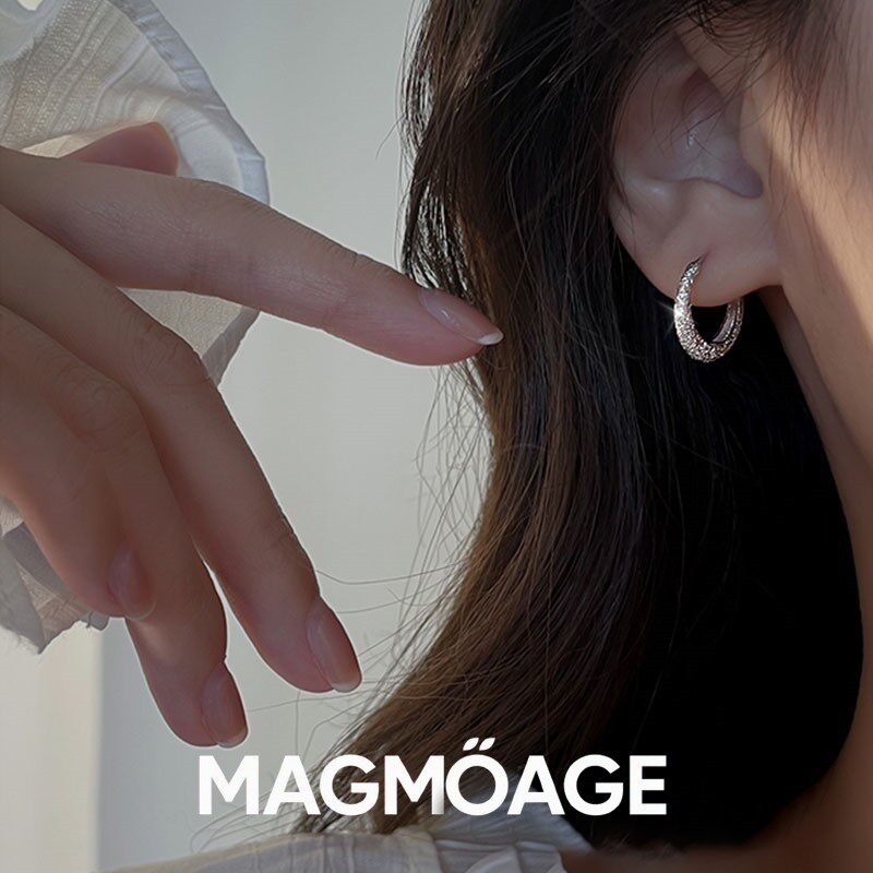 法国设计师MAGMOAGE925纯银耳环