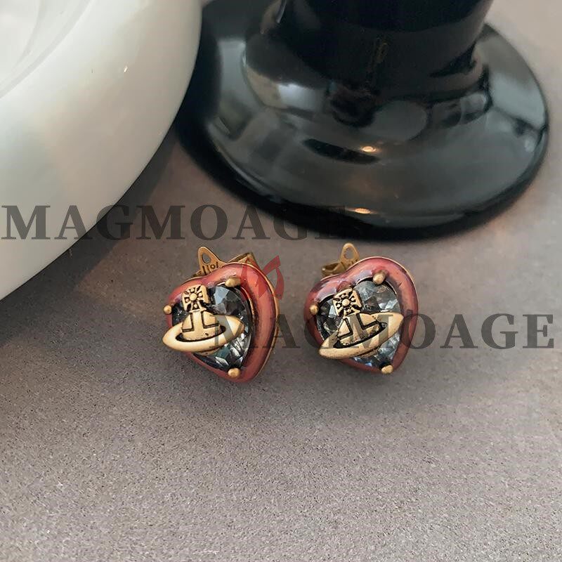 MAGMOAGE「西太后」爱心耳环