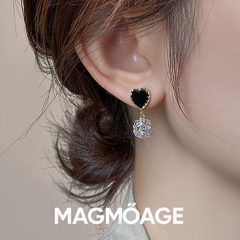 法国设计师MAGMOAGEv锆石耳环