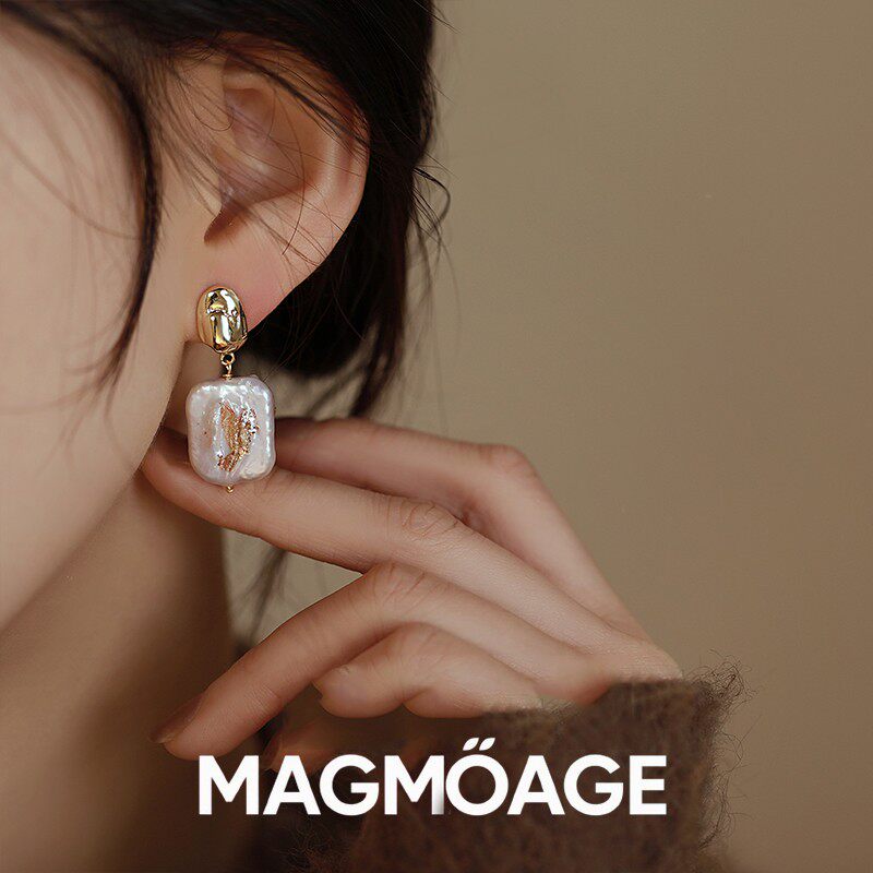 法国设计师MAGMOAGE巴洛克耳环