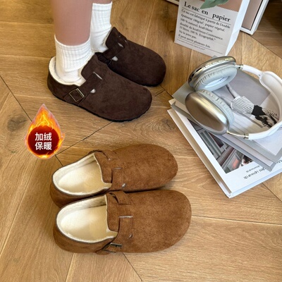 全包勃肯鞋女厚底一脚蹬