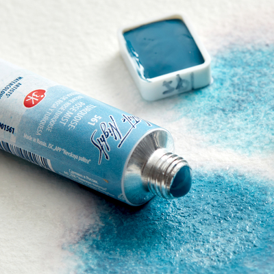 俄罗斯白夜水彩颜料分装