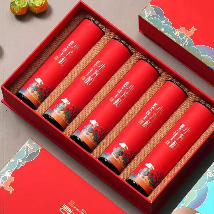 会小青普洱新云南宫廷茶叶生晒陈皮柑普茶礼盒茶装400柑g送礼