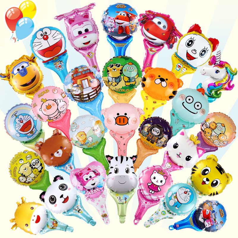 卡通生日派对手持气球棒