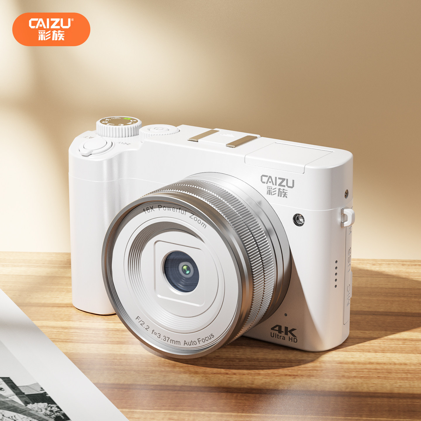 【宣璐代言】彩族C8学生入门微单相机4K高清校园入门级数码相机