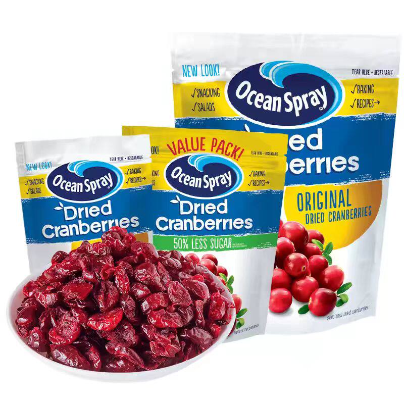oceanspray优鲜沛蔓越莓干烘焙专用雪花酥原材料进口即食蜜饯果干