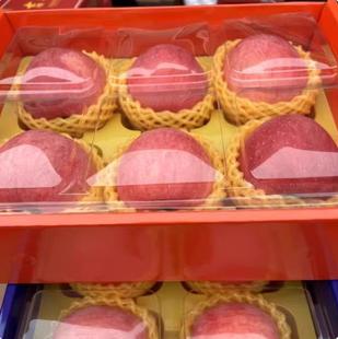 壶口苹果水果10斤礼盒脆甜冰糖心精选大果新鲜红富士顺丰包邮