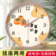 桌面时钟摆件卧室静音摆钟台钟坐钟 座钟客厅家用时尚 新款 轻奢台式