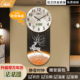 饰画壁钟 网红装 钟表客厅挂钟万年历挂墙时钟简约现代时尚 静音新款