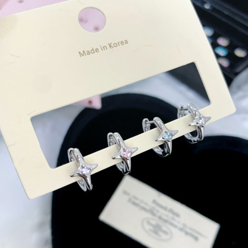 横瞳piercing316L钛钢耳饰百搭
