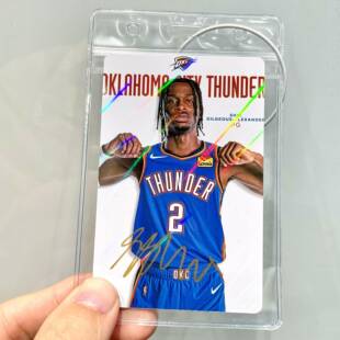 书包挂件美式挂件球星卡签名亚历山大欧文杜兰特篮球运动员镭射卡