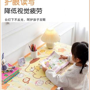 布丁狗书桌垫学生学习桌写字台电脑桌面垫桌布防水免洗皮革垫子