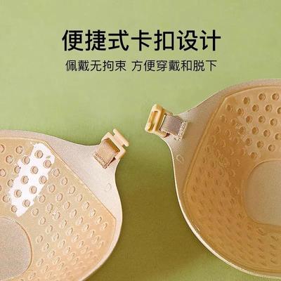 小胸聚拢芒果杯胸贴女薄款夏季隐形内衣乳贴拍婚纱照专用上托防凸