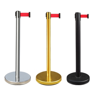 伸缩2米隔离带银行一米线隔离带展会排队隔栏伸缩带栏杆座