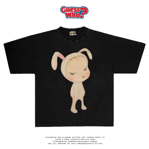 萬物All Nature 艺术家系列抽象纯棉高街短袖T恤oversize青春流行