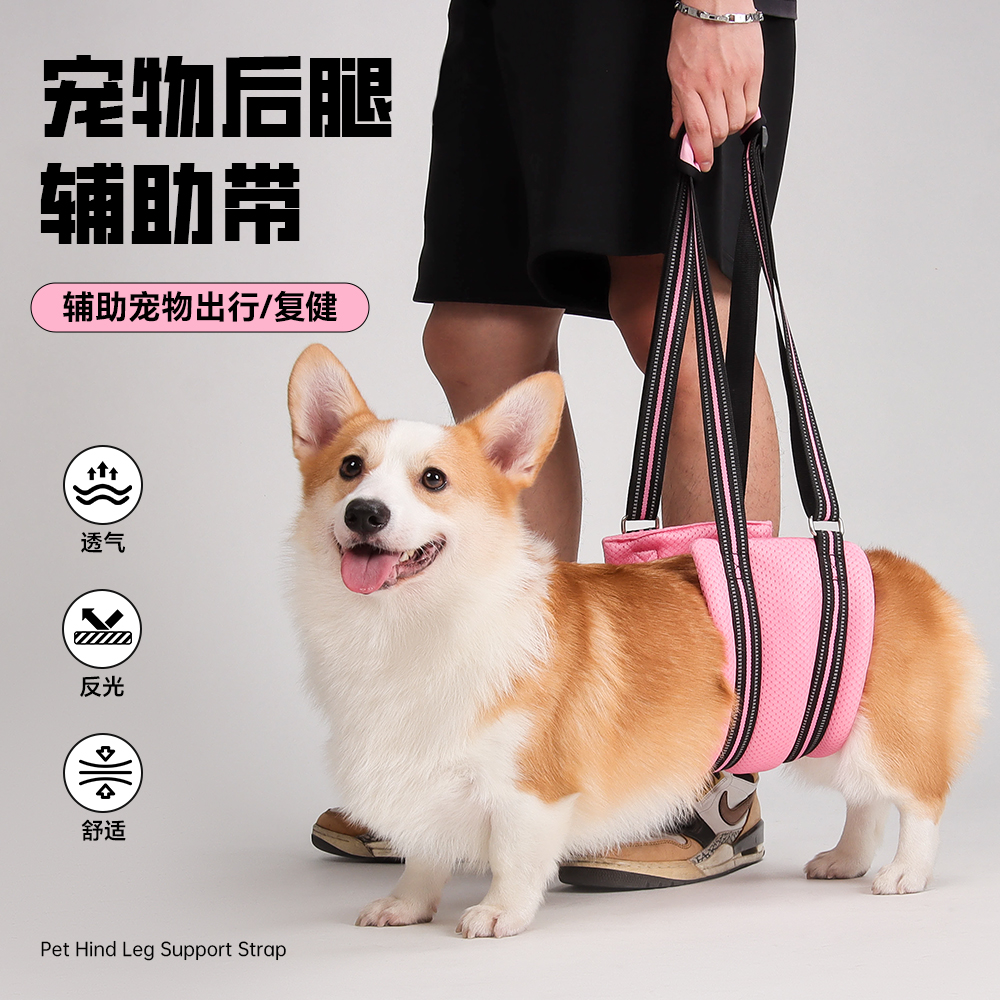 狗狗托腹带康复带残疾犬老年狗出门上下楼辅助神器宠物行走辅助带