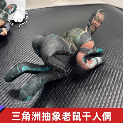 【三角洲行动】现货三角洲行动抽象老鼠干人偶双面印刷可摆造型