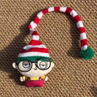 圣诞娃衣小脚恶搞之家周边饺子可爱玩偶公仔生日礼物毛绒玩具