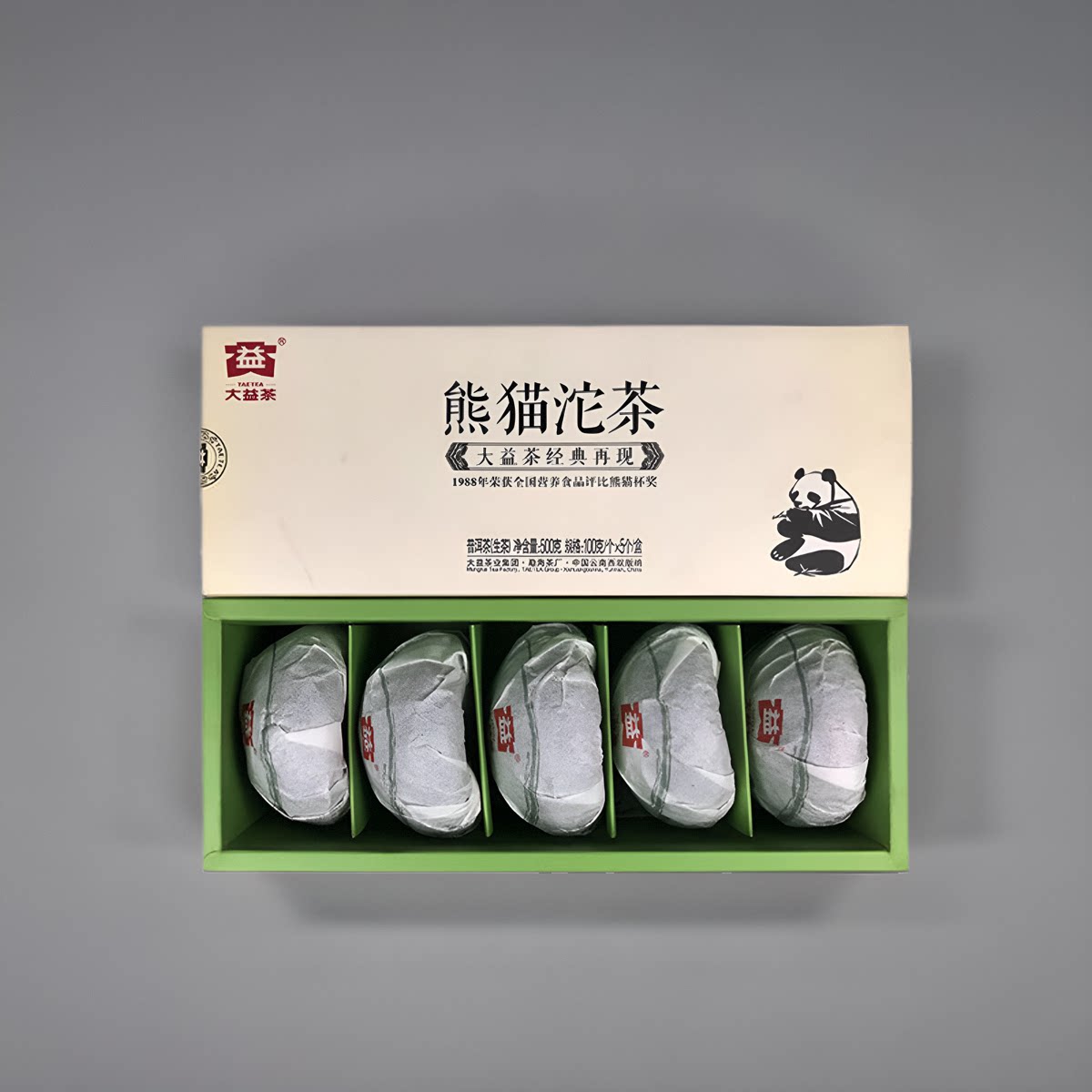 大益熊猫沱茶普洱茶生沱茶图片