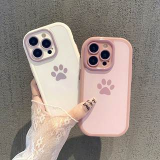 奶油壳适用苹果iPhone/华为荣耀/OPPO/VIVO/小米手机壳14/13猫爪