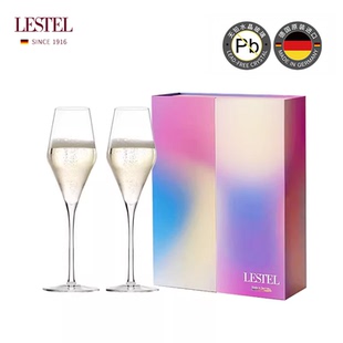 德国进口LESTEL莱仕得无铅水晶勃艮第高档红酒杯礼盒 品牌直营