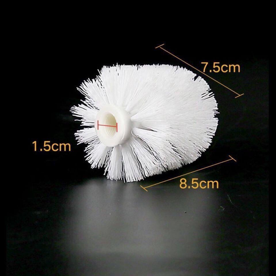 马桶刷通用刷头替换头软毛刷不伤马桶360度清洁卫生间马桶刷配件