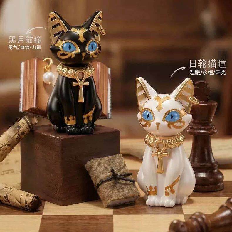 2026新款生命之瞳法老猫咪安卡耳环高颜值设计耳钉高级感精致饰品