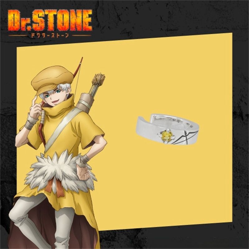 《Dr.STONE石纪元》西园寺羽京衍生印象耳骨夹无耳洞耳环动漫周边